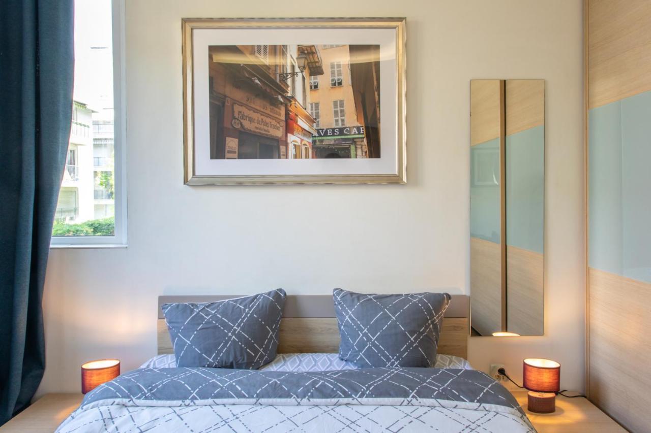 Boutique Apartment La Lavande Free Parking 10 Min Walk Nizza Exterior foto